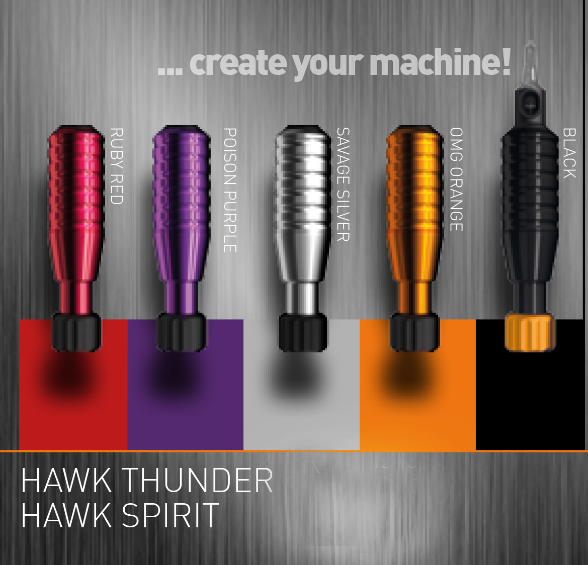 HAWK GRIP — Tätoveerimisseadmed